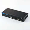 ELECOM Giga対応スイッチングHub/8ポート/10G/金属筐体 (EHC-X08MA-HB)