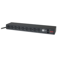 APC Rack PDU Metered 1U 15A 100V (8) 5-15 AP7800B (AP7800B)画像