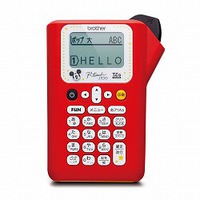 brother PT-J100MCR ピータッチ ラベルライター ミッキーレッド PT-J100MCR (PT-J100MCR)画像