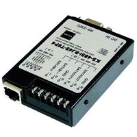 システムサコム RS232C<->RS485変換ユニット絶縁タイプACアダプタ仕様端子台6P (KS-485I-RJ45-T6P4)画像