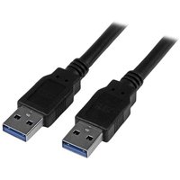 StarTech 1.8m ブラック USB 3.0 ケーブル(オス/オス) USB3SAA6BK (USB3SAA6BK)画像