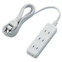 ELECOM シャッタータップ/4個口/2m/ホワイト (T-ST02-22420WH)画像