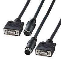 サンワサプライ ディスプレイ工事配線ケーブル(アナログRGB) 10m KC-K100 (KC-K100)画像