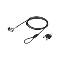 BUFFALO BSL05S02 ピンシリンダー錠ワイヤーロック(統一キー対応) No.2 (BSL05S02)画像