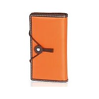 KING JIM デジタル名刺ホルダー「PITREC(ピットレック)」専用ナイロン製ケース オレンジ (DNC2-OR)画像