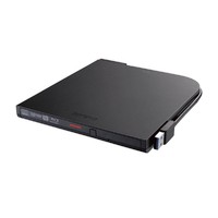 BUFFALO USB3.2(Gen1)対応 ポータブルBD 再生/書込ソフト添付 ブラック (BRXL-PT6U3-BKE)画像