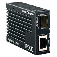 FXC 10GBASE-T to 10GBASE-R(10G SFP+) マイクロメディアコンバータ (LEX1881-1F)画像