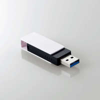 ELECOM USBメモリ/USB3.2(Gen1)/USB3.0対応/回転式/64GB/ホワイト (MF-RMU3B064GWH)画像