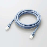 ELECOM LD-GPAT/BU2/ID LANケーブル/仕様固定/CAT6A/爪折れ防止/2m/ブルー (LD-GPAT/BU2/ID)画像