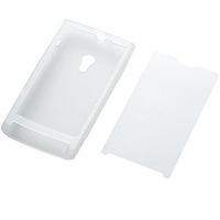 Xperia用 シリコンケース クリア MPS-X10SCCR