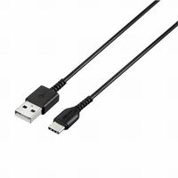 BUFFALO BSMPCAC110BK Type-Cケーブル A-C 1.0m ブラック (BSMPCAC110BK)画像