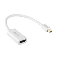 BUFFALO BMDPHDWH miniDisplayPort-HDMI変換アダプタ ホワイト (BMDPHDWH)画像