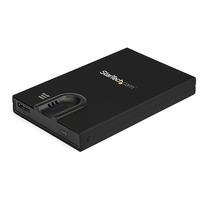 StarTech 外付け2.5インチHDD/SSDケース 指紋認証機能 SATA対応ハードディスクケース USB-C/USB-A対応機器と接続 (S251BMU3FP)画像