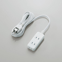 ELECOM シャッタータップ/雷ガード/3個口/3m/ホワイト T-KST02-22330WH (T-KST02-22330WH)画像