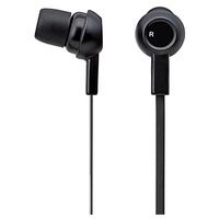 ELECOM カナルタイプヘッドホン/C3520/ブラック (EHP-C3520BK)画像