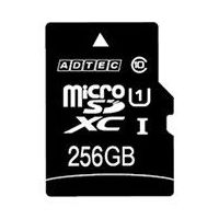 ADTEC AD-MRXAM256G/U1 microSDXC 256GB UHS1 SD変換Adapter付 (AD-MRXAM256G/U1)画像