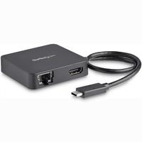 StarTech USB Type-C対応マルチポートアダプタ 1x 4K対応HDMI 1x ギガビットイーサネット(GbE) 1x USB-C 1x USB-A (DKT30CHD)画像