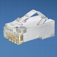 PANDUIT シールド付き カテゴリ5Eモジュラープラグ (MPS588-C)画像