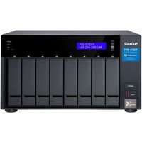 QNAP TVS-872XT/80TB-P 8×3.5inchドライブベイ 80TB搭載(HDD10TB×8個搭載) タワー型NAS (TVS-872XT/80TB-P)画像