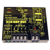 システムサコム USB(COM)⇔RS-485絶縁変換ユニット6.5V-100A出力端子台4P (USB-485I-DCK)画像