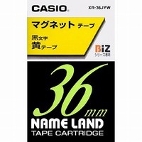 CASIO ネームランドマグネットテープカートリッジ XR-36JYW (XR-36JYW)画像