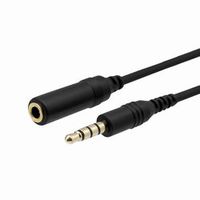 OWLTECH オーディオ延長ケーブル 3.5mブラック (OWL-CB35PJ35-BK)画像