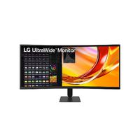 LG 34型 3440×1440 21:9 曲面型ウルトラワイドモニター ブラック (34U601B-B)画像