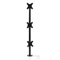 サンコー 縦型3面ロングポールモニターアーム MARM196FB (MARM196FB)画像