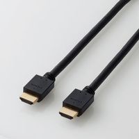 ELECOM HDMIケーブル/イーサネット対応/5.0m/ブラック DH-HD14EA50BK (DH-HD14EA50BK)画像