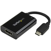 StarTech USB-C – HDMI変換アダプタ Power Delivery対応 4K/60Hz 入力:USB Type-C(オス) – 出力:HDMI(メス) (CDP2HDUCP)画像