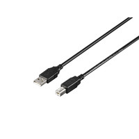BUFFALO BU2ABC15BK USB2.0 AtoBカーボン素子練り込みケーブル1.5m (BU2ABC15BK)画像