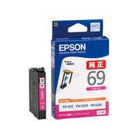 EPSON PX-535F/PX-505F/PX-105用 インクカートリッジ/マゼンタ (ICM69)画像