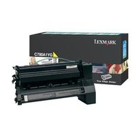 Lexmark International C780A1YG イエローリターンプログラムトナーカートリッジ(6000枚) (C780A1YG)画像