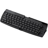 ELECOM Bluetooth折りたたみキーボード/メンブレン/日本語66キー/ブラック (TK-FBM032BK)画像