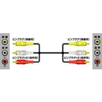 VICTOR VX-450G V4-ビデオコード(ピン3-ピン3) (VX-450G)画像