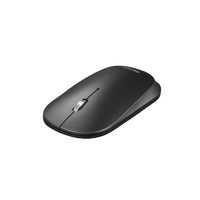 BUFFALO 薄型 3ボタン Bluetooth BlueLEDマウス ノーマル ブラック (BSMBB330NBK)画像