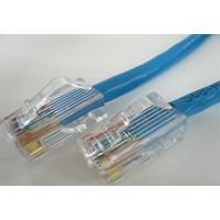 エイム電子 Cat5Eケーブル クロス 撚り線 青 5m (C5EX-ST-BL-05P)画像