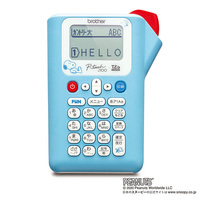 brother ピータッチ ラベルライター スヌーピーライトブルー PT-J100SNL (PT-J100SNL)画像
