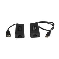 StarTech Cat5/Cat6対応1ポートUSBエクステンダー(延長器) カテゴリ5/6タイプUSB Ranger LAN回線経由で最大40mまで延長 USB1.1規格に対応 (USB110EXT2)画像