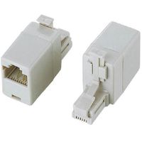 ELECOM LD-RJ4511THEN RJ45‐RJ11変換コネクタ (LD-RJ4511THEN)画像