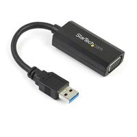 StarTech USB 3.0 – VGA変換アダプタ オンボード・ドライバインストールに対応 USB 3.0 A(オス) – VGA 高密度D-Sub15ピン (メス) 1920×1200(USB 3.0の場合) (USB32VGAV)画像