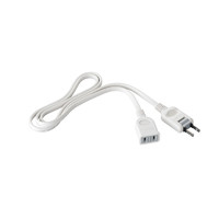 BUFFALO 電源延長ケーブル 1m ホワイト (BSTAPEX10WH)画像