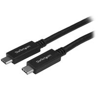 StarTech USB-C – USB-C ケーブル 0.5m オス/オス USB 3.1 (10Gbps) USB-C充電ケーブル USB Type-Cケーブル (USB31CC50CM)画像