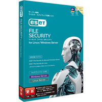 キヤノンITソリューションズ ESET File Security for Linux / Windows Server 更新 (CMJ-EA05-E07)画像
