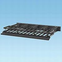 PANDUIT 高密度ヒンジ式水平ケーブル管理パネル(両面タイプ、1U) (NM1)画像