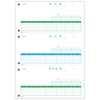 PCA 納品書(納品書/請求書/納品書〔控〕) 500枚 (PA5308G)画像