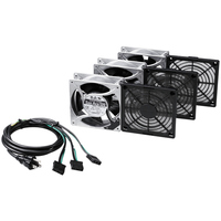 サンワサプライ 放熱ファン高速タイプt=38mm 3個セット (CP-FANS38-3)画像