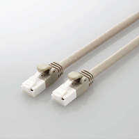 ELECOM LANケーブル/CAT6A対応/爪折れ防止/1m/ライトグレー (LD-GPAT/LG1/RS)画像
