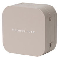brother ラベルライター ピータッチ キューブ ラテ PT-P300BTLT (PT-P300BTLT)画像