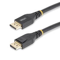 StarTech DisplayPort 1.4ケーブル/アクティブ/15m/8K60Hz/VESA認証/BK (DP14A-15M-DP-CABLE)画像